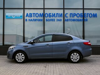 2013 Kia Rio 5-speed III, голубой, 905000 рублей, вид 2