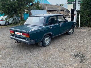 2007 Lada (ВАЗ) 2107, зелёный, 70000 рублей, вид 4
