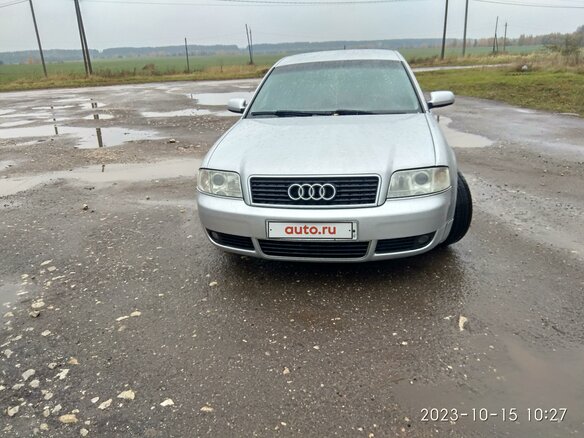 2001 Audi A6 II (C5) Рестайлинг, серебристый