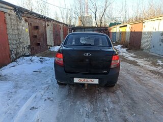 2012 Lada (ВАЗ) Granta I, чёрный, 325000 рублей, вид 3