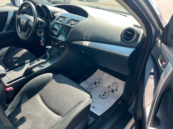 2012 Mazda 3 II (BL) Рестайлинг, серебристый, 929000 рублей - вид 12