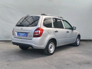 2014 Lada (ВАЗ) Kalina II, серебристый, 420000 рублей, вид 4
