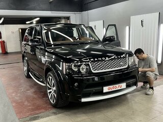 2012 Land Rover Range Rover Sport I Рестайлинг, чёрный, 3550000 рублей, вид 2
