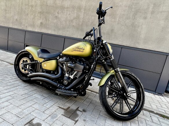 2022 Harley-Davidson Breakout, зелёный, 6499000 рублей - вид 6