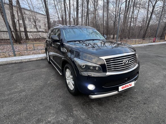 2013 Infiniti QX56 II, чёрный, 2550000 рублей - вид 3