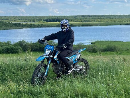 2024 Motoland XR300, синий, 160000 рублей, вид 2