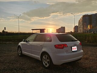 2011 Audi A3 II (8P) Рестайлинг 2, белый, 1200000 рублей, вид 3