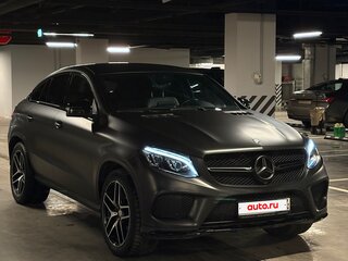 2016 Mercedes-Benz GLE Coupe 400 I (C292), чёрный, 3500000 рублей, вид 2