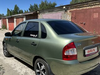 2008 Lada (ВАЗ) Kalina I, зелёный, 340000 рублей, вид 1