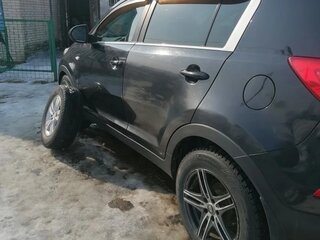 2014 Kia Sportage III Рестайлинг, чёрный, 1300000 рублей, вид 2
