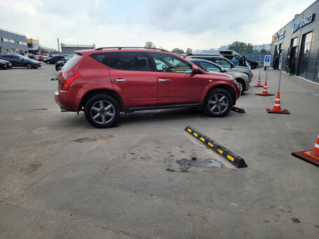 2007 Nissan Murano I (Z50), красный, 580000 рублей, вид 3