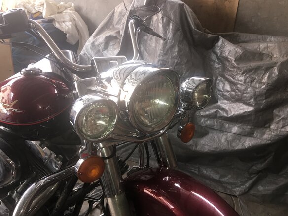 2002 Harley-Davidson Road King, красный, 680000 рублей - вид 14