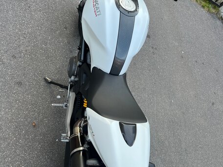 2013 Ducati Monster 696, белый, 470000 рублей, вид 3