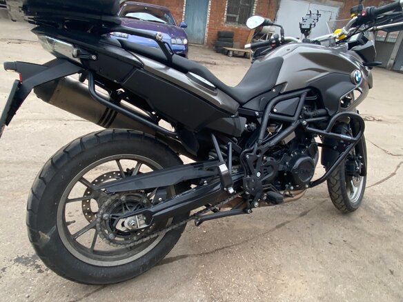 2013 BMW F 700 GS, серый, 720000 рублей - вид 8