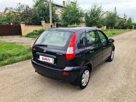 2008 Lada (ВАЗ) Kalina I, синий, 285000 рублей, вид 2