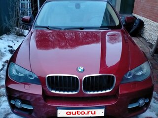 2009 BMW X6 35i 6-speed I (E71), красный, 1660000 рублей, вид 3