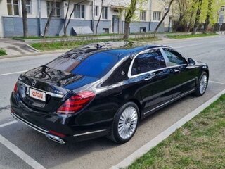 2017 Mercedes-Benz Maybach S-Класс 500 I (X222), чёрный, 4250000 рублей, вид 3