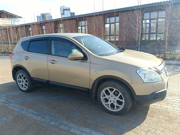 2008 Nissan Qashqai I, золотистый, 960000 рублей - вид 4