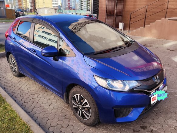 2014 Honda Fit III, синий, 870000 рублей - вид 2