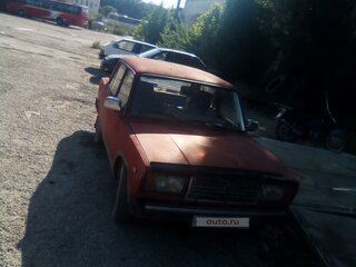 1986 Lada (ВАЗ) 2107, пурпурный, 50000 рублей, вид 3