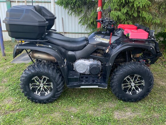 2016 Stels ATV-600YL Леопард, чёрный, 485000 рублей - вид 10
