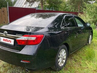 2014 Toyota Camry VII (XV50), чёрный, 1400000 рублей, вид 3