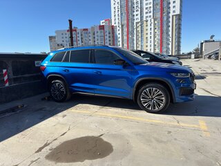 2024 Skoda Kodiaq I Рестайлинг, синий, 4999994 рублей, вид 3