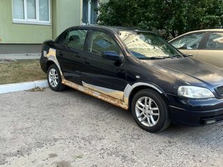 2003 Opel Astra G, синий, 275000 рублей, вид 3