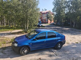 2007 Renault Logan I, синий, 210000 рублей, вид 5