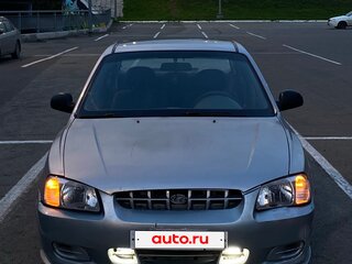 2007 Hyundai Accent ТагАЗ II, серебристый, 270000 рублей, вид 2