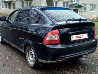 2010 Lada (ВАЗ) Priora I, чёрный, 125000 рублей, вид 4