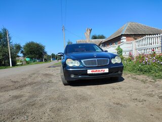 2000 Mercedes-Benz C-Класс 240 II (W203), синий, 650000 рублей, вид 1