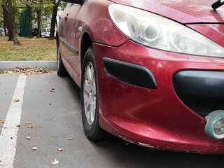 2005 Peugeot 307 I Рестайлинг, красный, 150000 рублей, вид 4