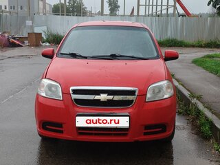 2010 Chevrolet Aveo I Рестайлинг, красный, 385000 рублей, вид 1
