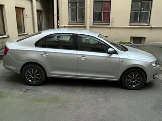 2014 Skoda Rapid I, серебристый, 680000 рублей, вид 2