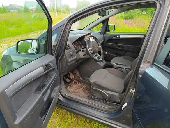 2013 Opel Zafira B Рестайлинг, серый - вид 10