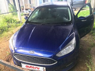 2017 Ford Focus III Рестайлинг, синий, 1140000 рублей, вид 2