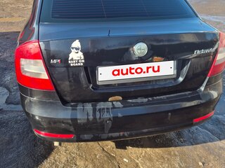 2011 Skoda Octavia II (A5) Рестайлинг, чёрный, 740000 рублей, вид 2