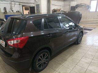 2014 Suzuki SX4 II (S-Cross), коричневый, 1200000 рублей, вид 2