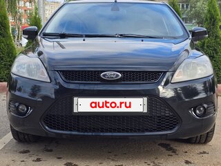 2008 Ford Focus II Рестайлинг, чёрный, 490000 рублей, вид 1