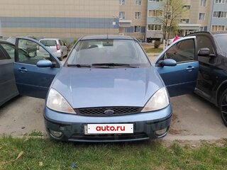 2003 Ford Focus I Рестайлинг, голубой, 315000 рублей, вид 3