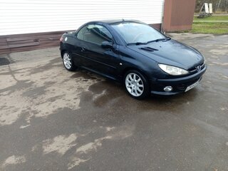 2005 Peugeot 206, чёрный, 505000 рублей, вид 5
