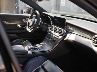2019 Mercedes-Benz C-Класс AMG 63 AMG S IV (W205) Рестайлинг, чёрный, 6150000 рублей, вид 5