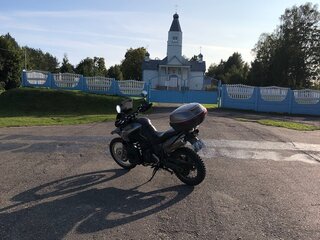 2007 Aprilia Pegaso 650 Trail, серый, 400000 рублей, вид 4