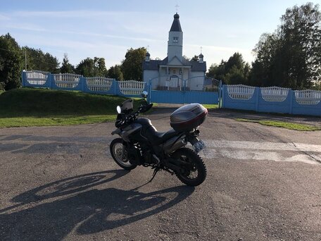 2007 Aprilia Pegaso 650 Trail, серый, 400000 рублей, вид 4