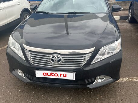 2012 Toyota Camry VII (XV50), чёрный, 1250000 рублей, вид 2