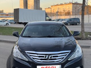 2011 Hyundai Sonata VI (YF), чёрный, 1100000 рублей, вид 2