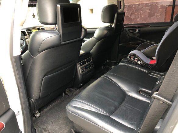 2014 Lexus LX 570 III Рестайлинг, белый, 3700000 рублей - вид 19
