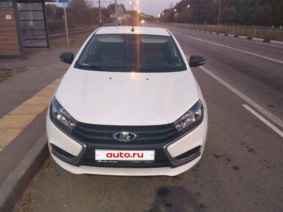 2021 Lada (ВАЗ) Vesta I, белый, 1035000 рублей