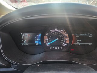 2018 Ford Fusion (North America) II Рестайлинг, синий, 1600000 рублей, вид 2